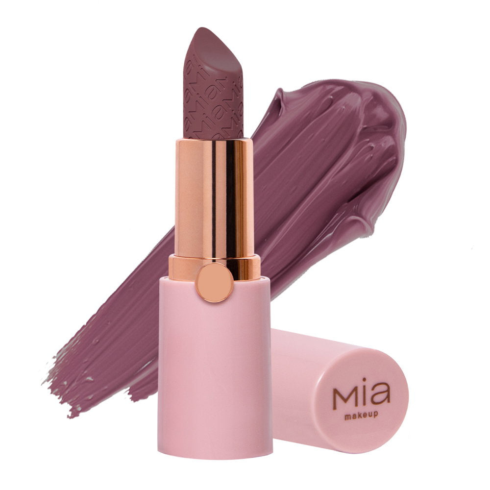 MIA Wet Flow Rich & Shine Lipstick - 07 Mauve Era