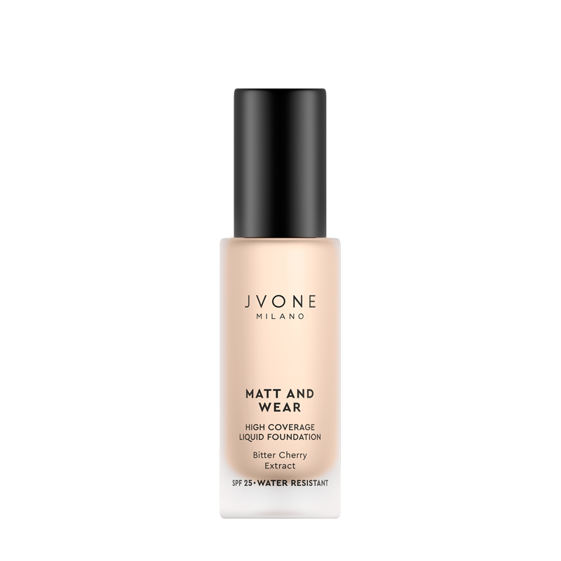 JVONE Matt And Wear High Coverage Liquid Foundation - NC25