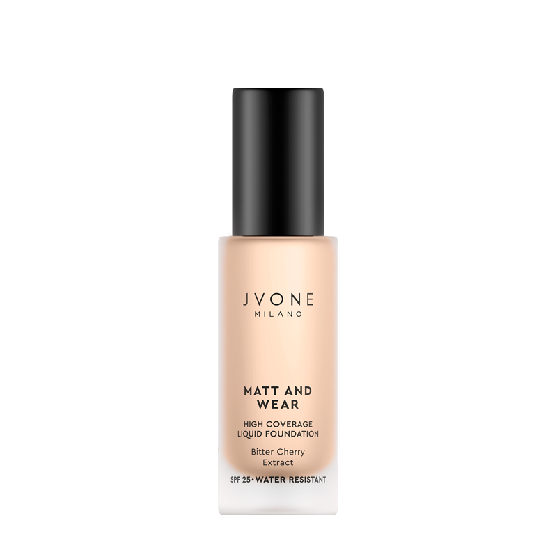 JVONE Matt And Wear High Coverage Liquid Foundation - NW25