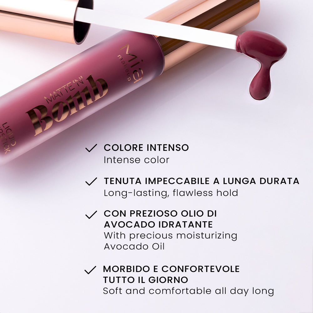 MIA Matte 'N' Bomb Liquid Lipstick
