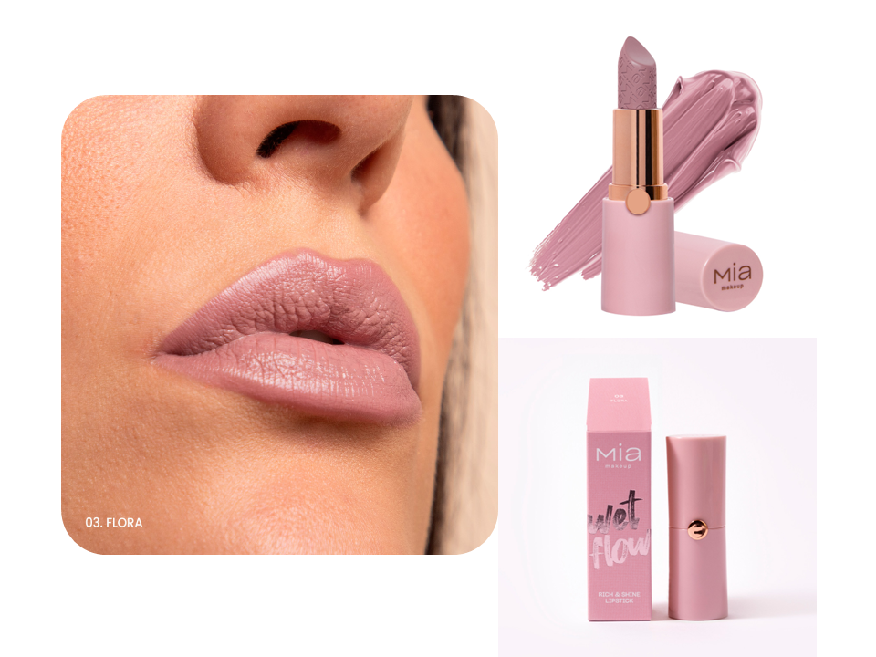 MIA Wet Flow Rich & Shine Lipstick