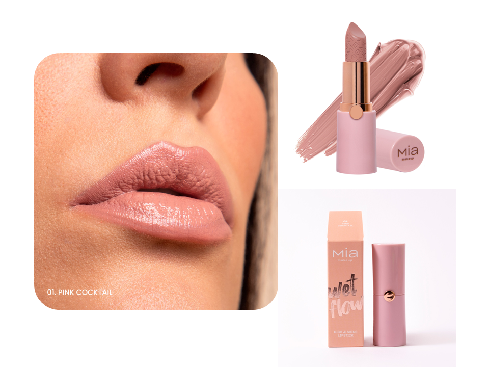 MIA Wet Flow Rich & Shine Lipstick