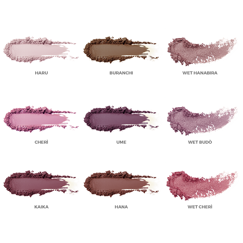JVONE Shadows Library Eye Palette 02 Hanami