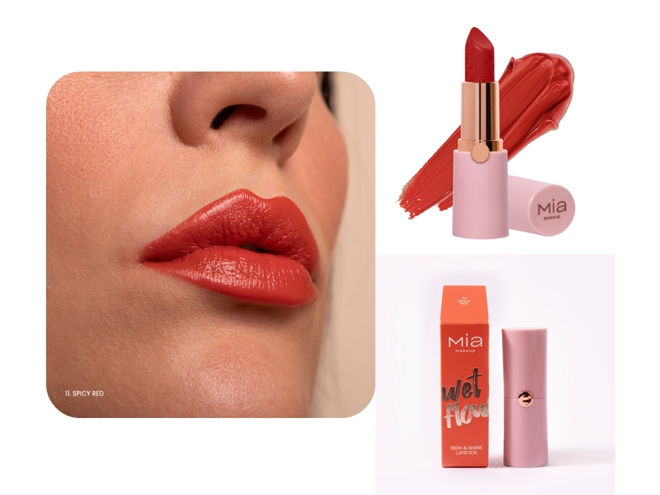 MIA Wet Flow Rich & Shine Lipstick