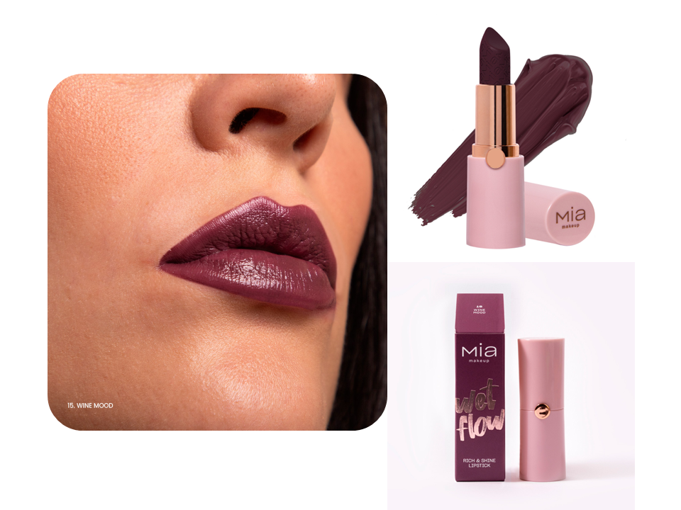 MIA Wet Flow Rich & Shine Lipstick